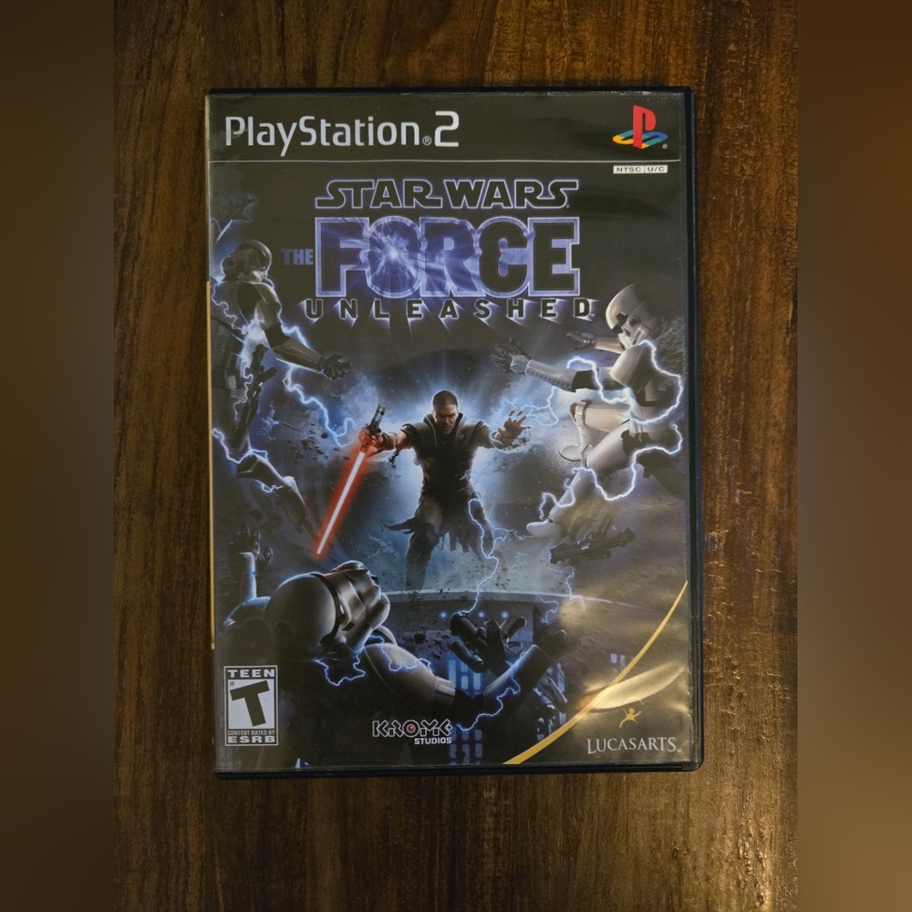 Star Wars: The Force Unleashed for PlayStation 2 Ps2 Retro Video Game Tested